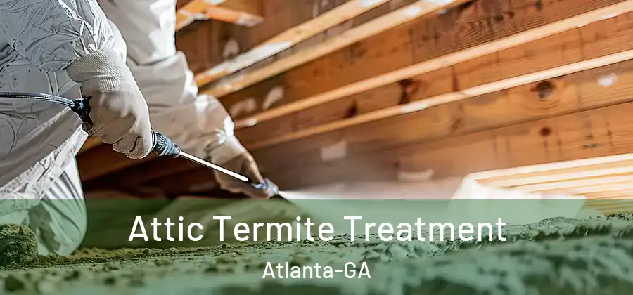  Attic Termite Treatment Atlanta-GA