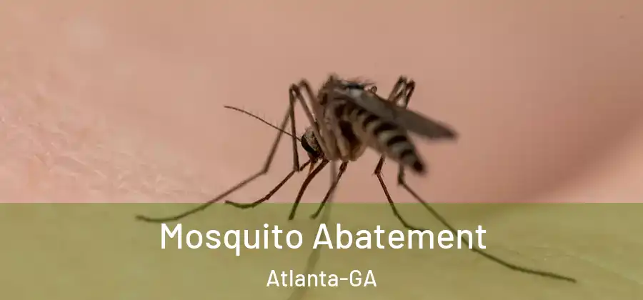  Mosquito Abatement Atlanta-GA